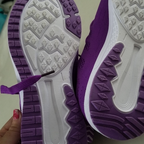 Running Sport Purple Sneakers New Size 38 - Picture 2 of 5